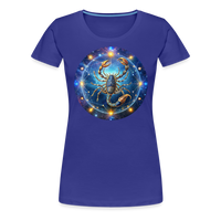 Thumbnail for Women’s Symbol Scorpio Premium T-Shirt - royal blue