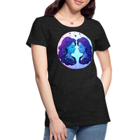 Thumbnail for Women’s Magic Gemini Premium T-Shirt - charcoal grey