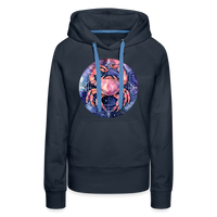 Thumbnail for Women’s Mythical Cancer Premium Hoodie - navy