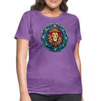 Thumbnail for Women's Mosaic Leo T-Shirt - purple heather