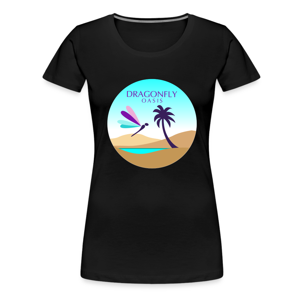 Women's Dragonfly Oasis V.2 Premium T-Shirt - black