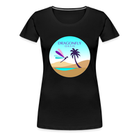 Thumbnail for Women's Dragonfly Oasis V.2 Premium T-Shirt - black