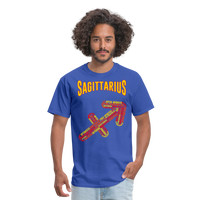 Thumbnail for Men's Power Words Sagittarius Classic T-Shirt - royal blue