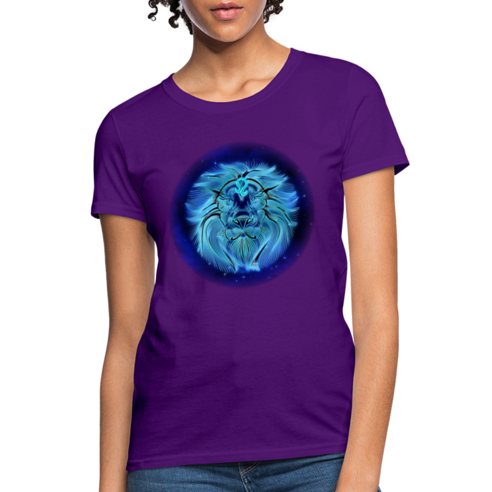 Women's Stellar Leo T-Shirt - purple