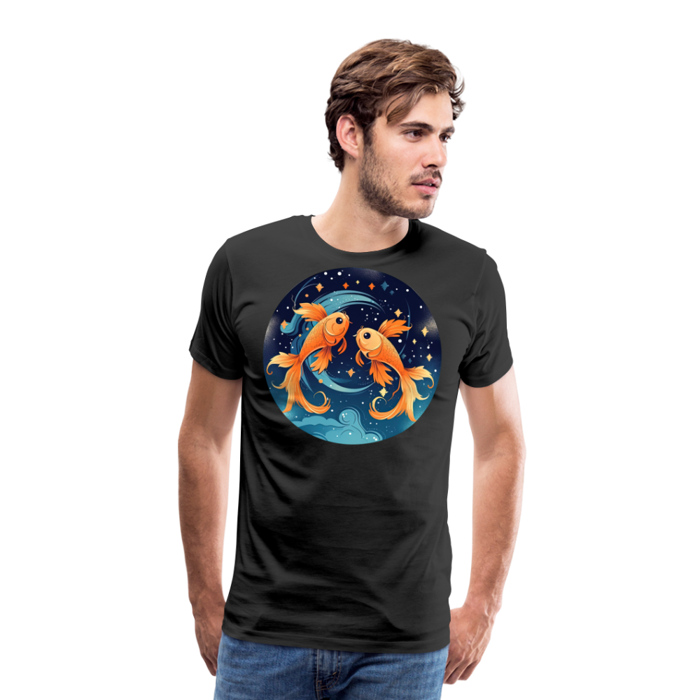 Men's Magic Pisces Premium T-Shirt - black