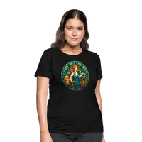 Thumbnail for Women's Mosaic Virgo T-Shirt - black