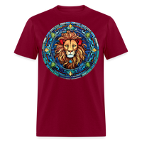 Thumbnail for Men's Mosaic Leo Classic T-Shirt - burgundy