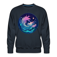 Thumbnail for Men’s Magic Aquarius Premium Sweatshirt - navy