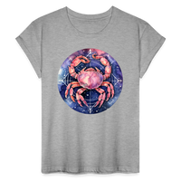 Thumbnail for Women's Mythical Cancer Relaxed Fit T-Shirt - heather gray