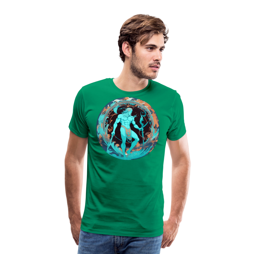 Men's Mythical Aquarius Premium T-Shirt - kelly green