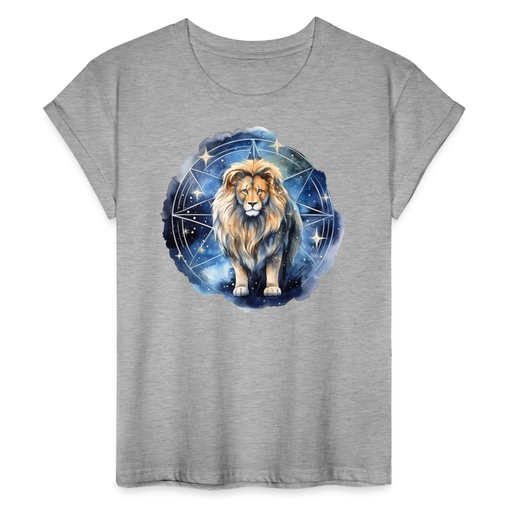 Women's Mythical Leo Relaxed Fit T-Shirt - heather gray