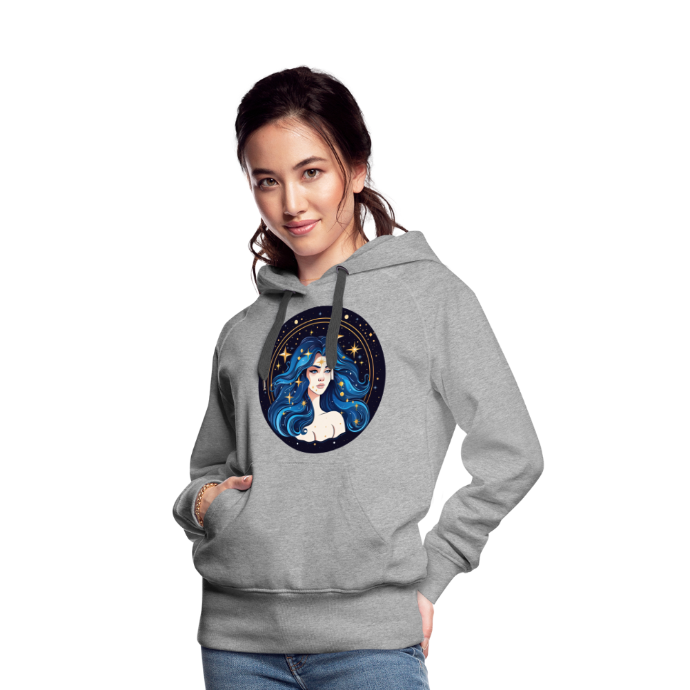 Women’s Magic Virgo Premium Hoodie - heather grey