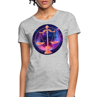 Thumbnail for Women's Magic Libra T-Shirt - heather gray