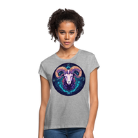 Thumbnail for Women's Magic Capricorn Relaxed Fit T-Shirt - heather gray