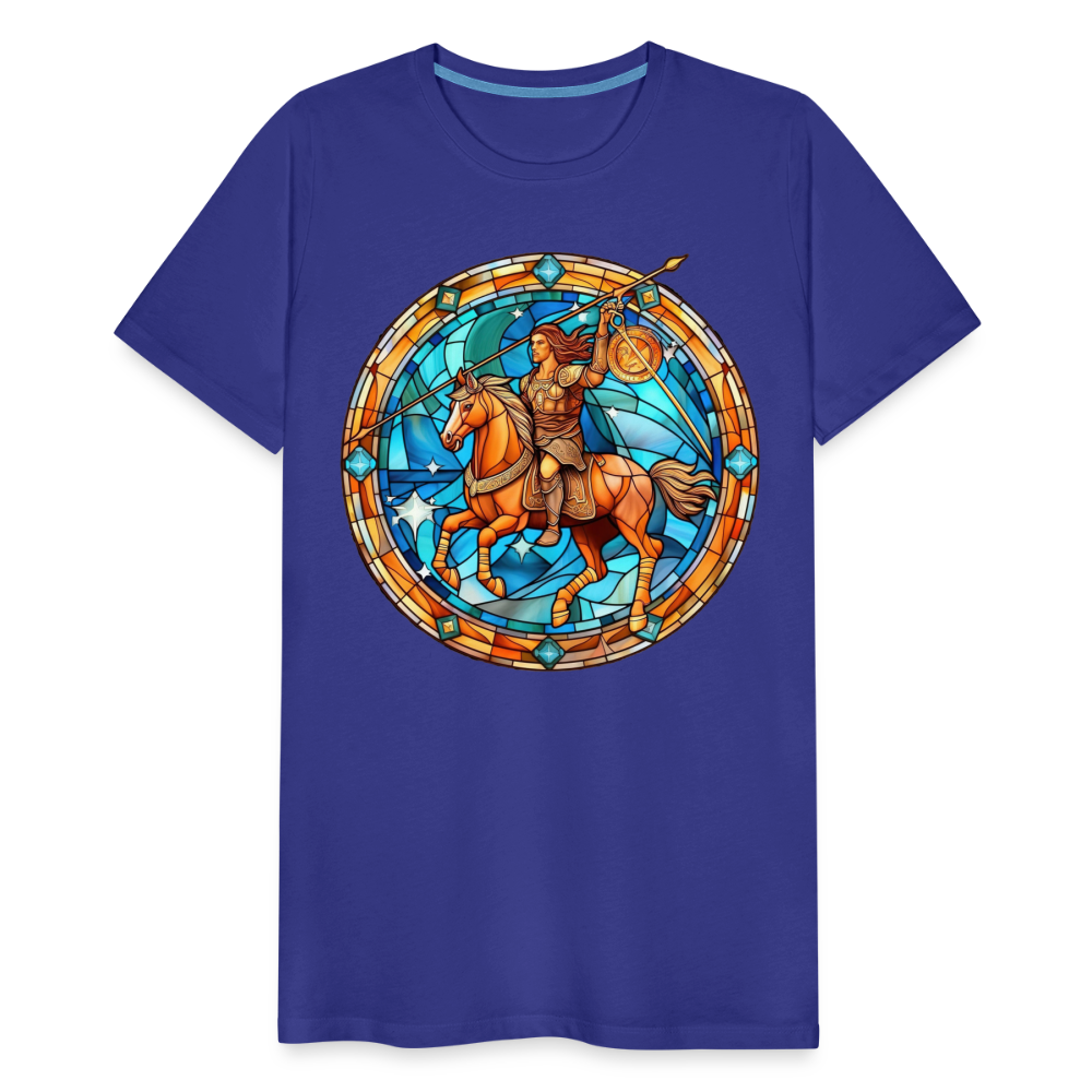 Men's Mosaic Sagittarius Premium T-Shirt - royal blue