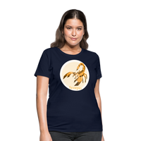 Thumbnail for Women's Mosaic Scorpio T-Shirt - navy