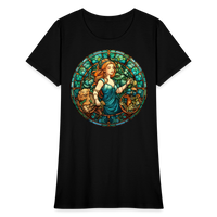 Thumbnail for Women's Mosaic Virgo T-Shirt - black