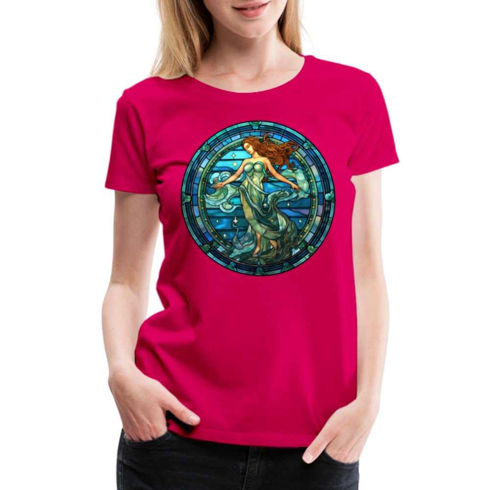 Women’s Mosaic Aquarius Premium T-Shirt - dark pink