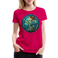 Thumbnail for Women’s Mosaic Aquarius Premium T-Shirt - dark pink