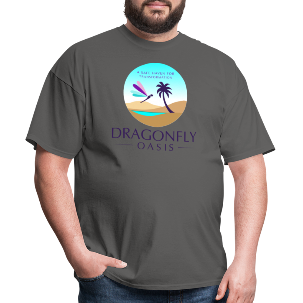 Men's Dragonfly Classic T-Shirt - charcoal