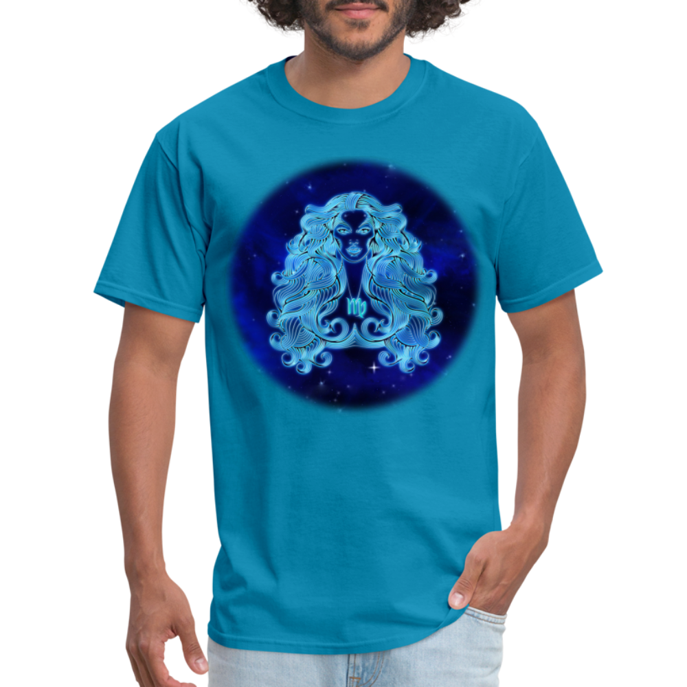 Men's Stellar Virgo Classic T-Shirt - turquoise