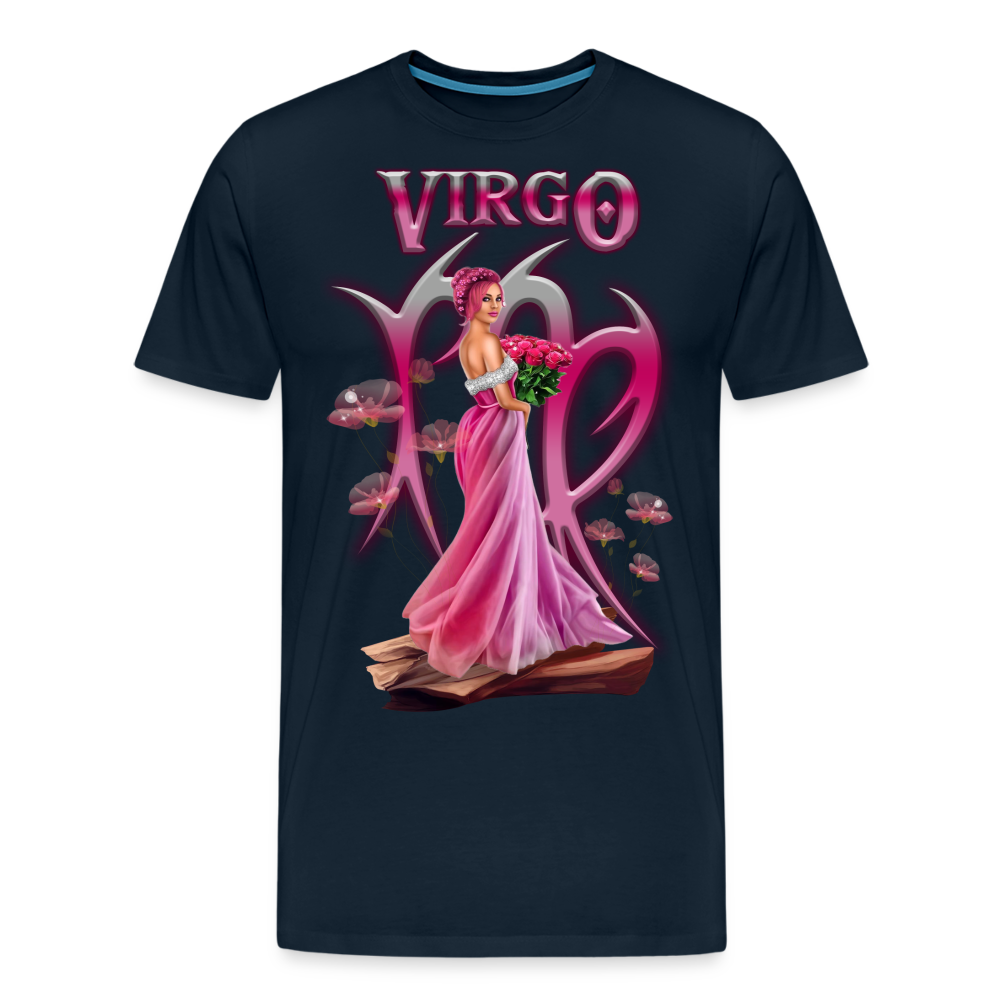 Men's Astral Virgo Premium T-Shirt - deep navy