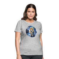 Thumbnail for Women's Mythical Leo T-Shirt - heather gray