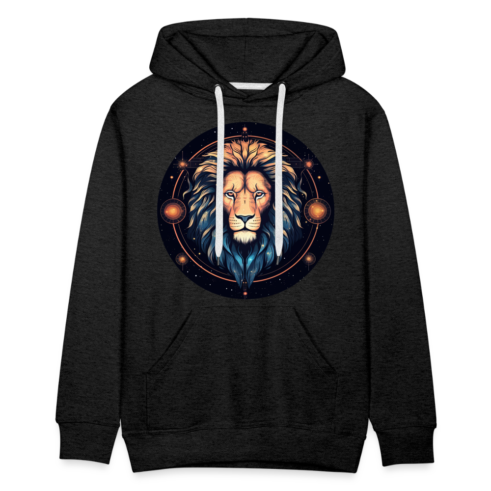 Men’s Magic Leo Premium Hoodie - charcoal grey