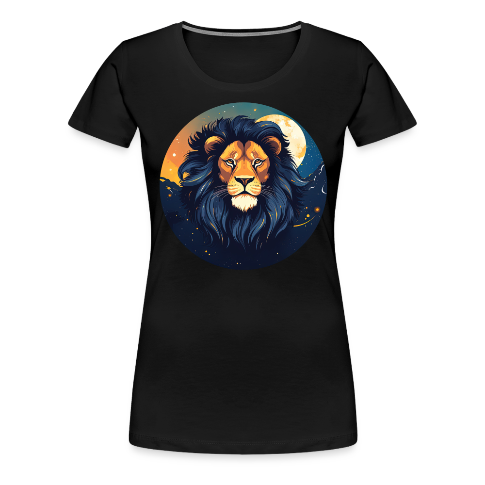 Women's Mystic Leo Premium T-Shirt - black