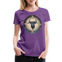 Thumbnail for Women’s Mythical Taurus Premium T-Shirt - purple