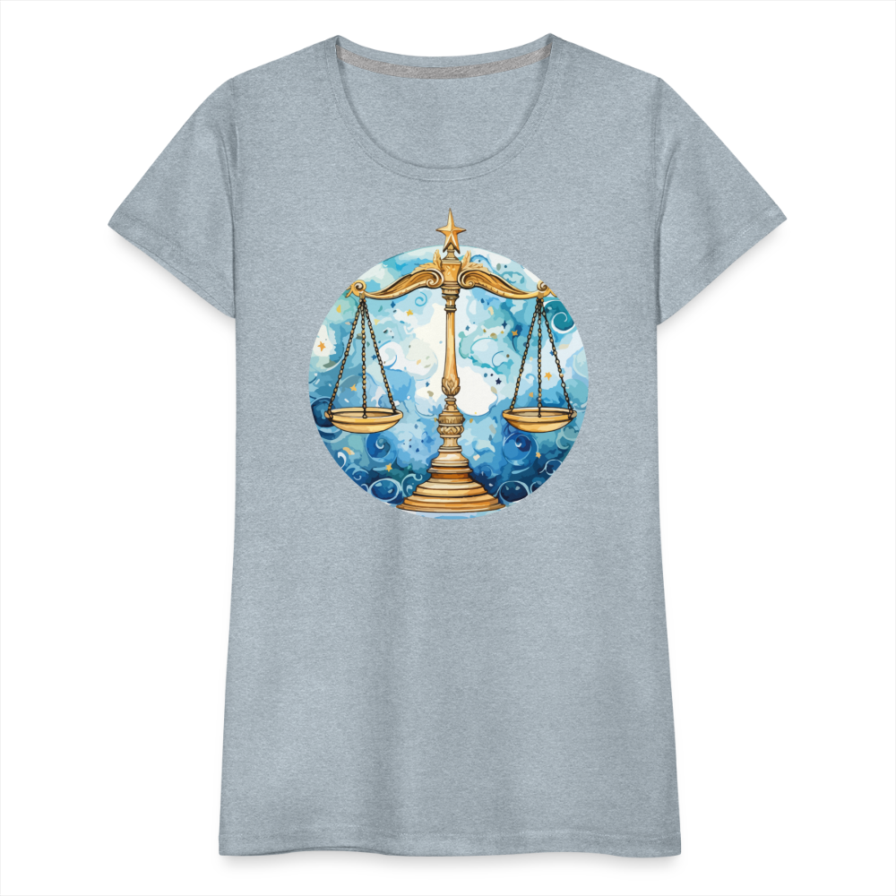 Women’sMythical Libra Premium T-Shirt - heather ice blue