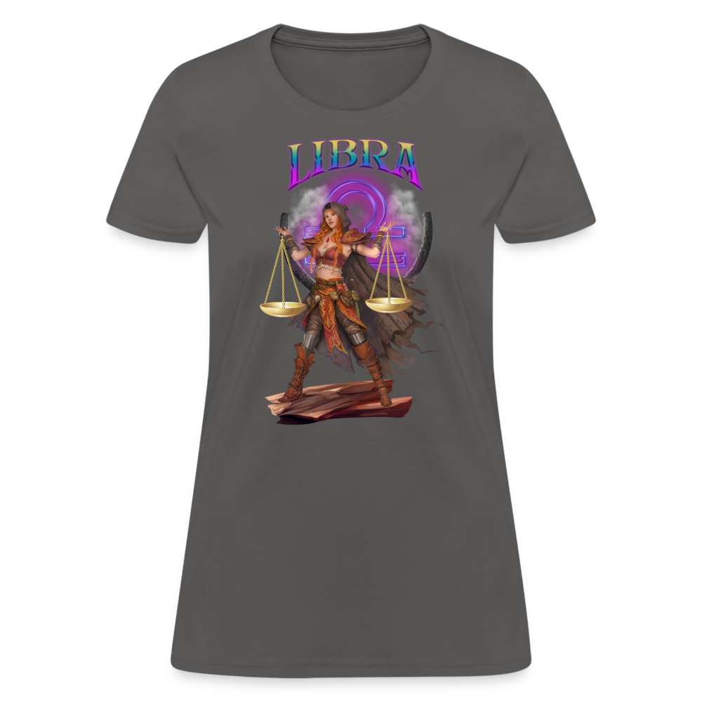 Astral Libra Women's T-Shirt - charcoal