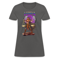 Thumbnail for Astral Libra Women's T-Shirt - charcoal