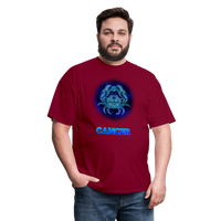 Thumbnail for Men's Stellar Cancer Classic T-Shirt - burgundy