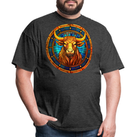 Thumbnail for Men's Mosaic Taurus Classic T-Shirt - heather black