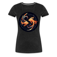 Thumbnail for Women’s Mystic Pisces Premium T-Shirt - charcoal grey