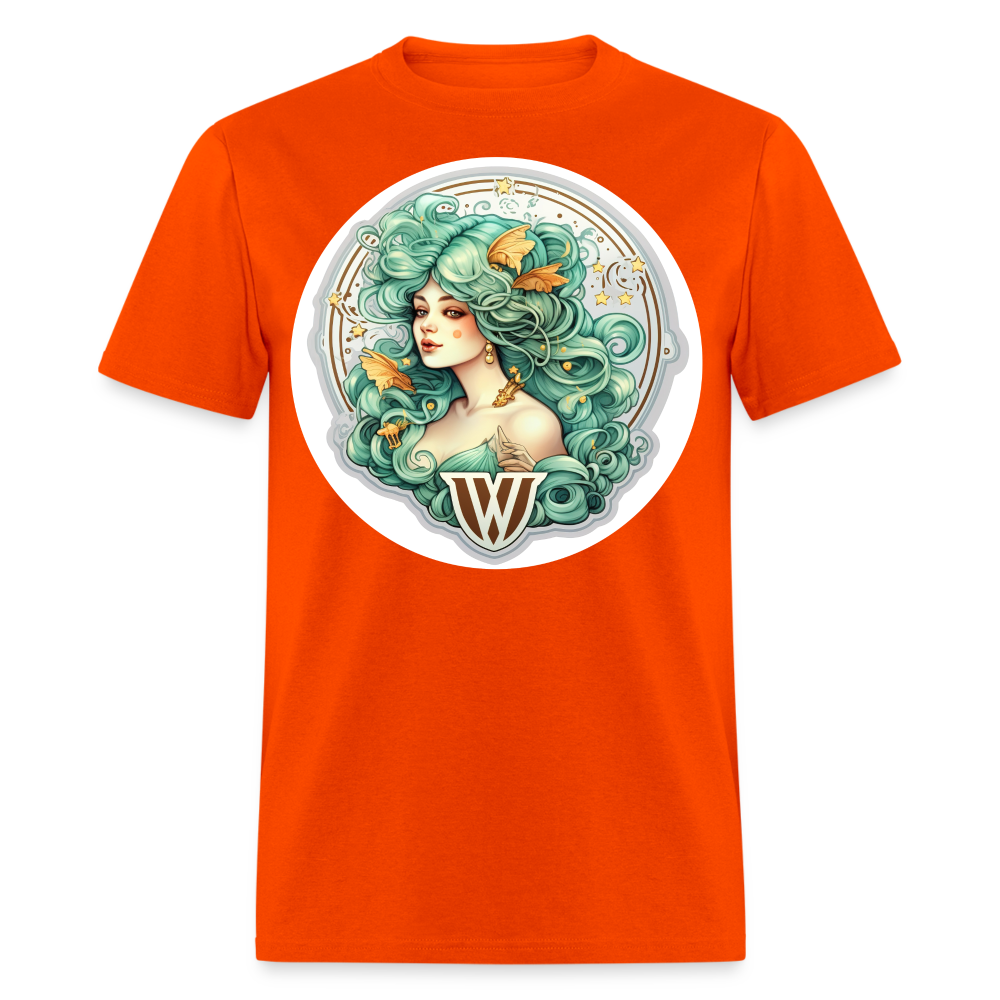 Men's Symbol Virgo Classic T-Shirt - orange