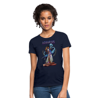 Thumbnail for Women's Astral Aquarius T-Shirt - navy