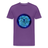 Thumbnail for Men's Leo Premium T-Shirt - purple