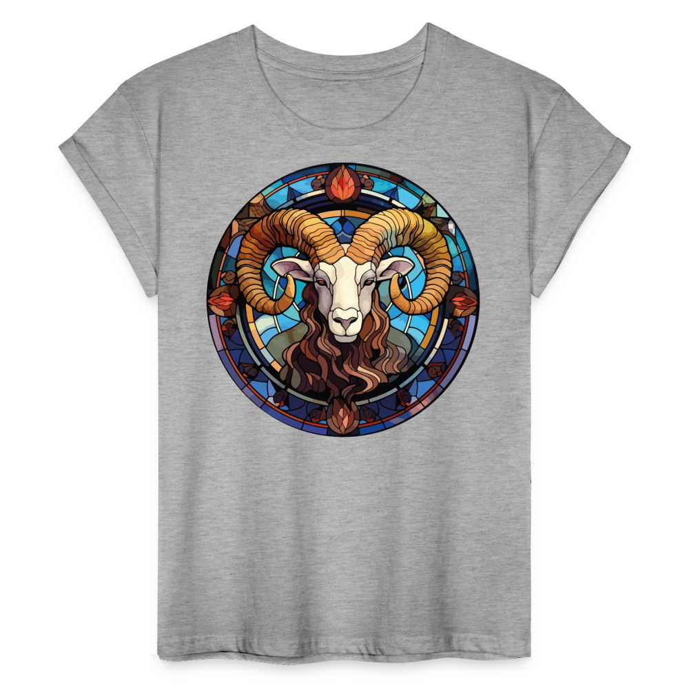 Women's Mosaic Aries Relaxed Fit T-Shirt - heather gray