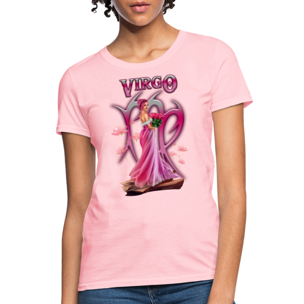 Astral Virgo Women's T-Shirt - pink