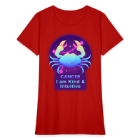 Thumbnail for Women's Neon Cancer T-Shirt - red