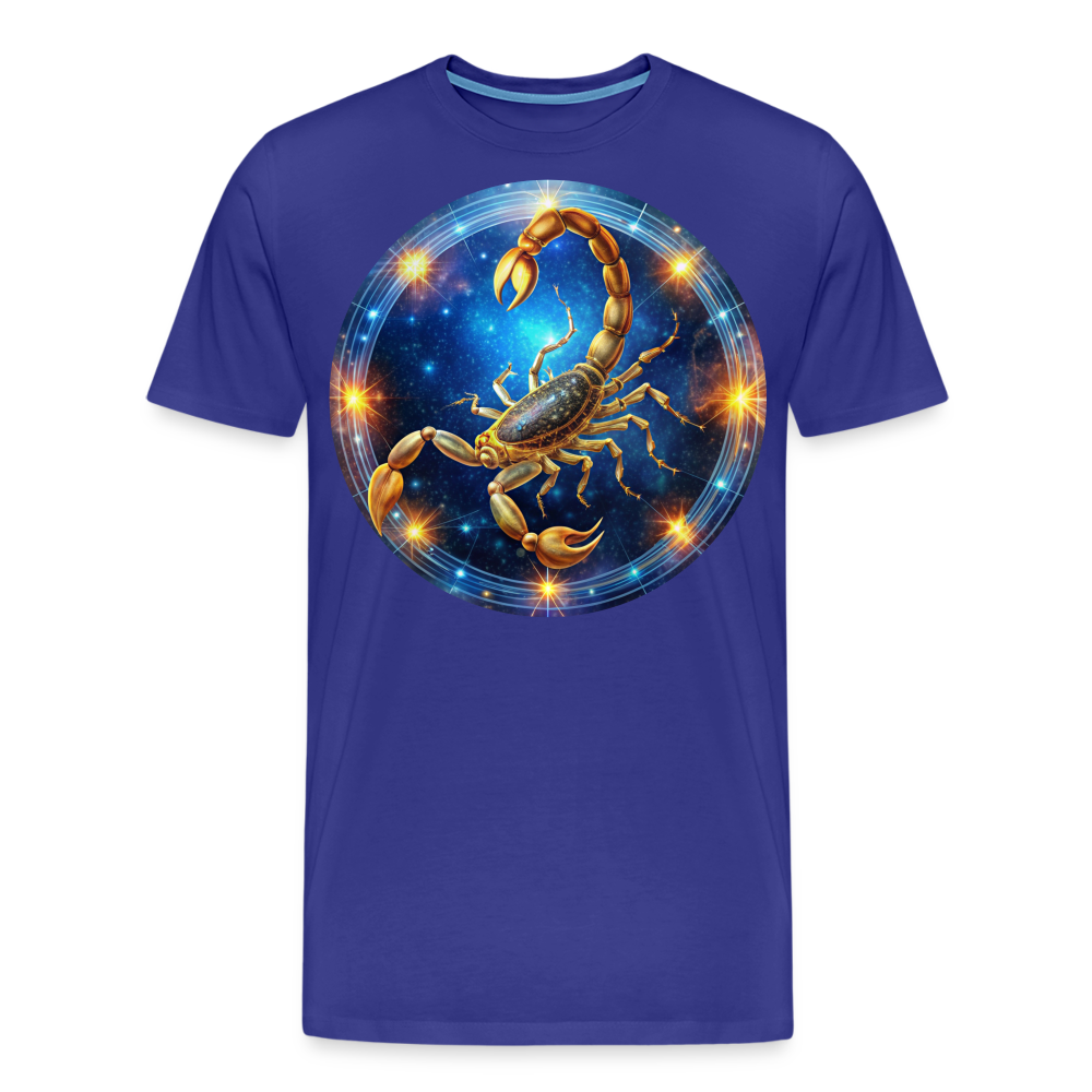 Men's Mystic Scorpio Premium T-Shirt - royal blue