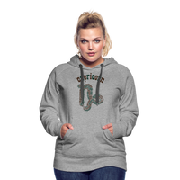 Thumbnail for Women's Power Words Capricorn Premium Hoodie - heather grey