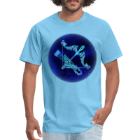 Thumbnail for Men's Stellar Sagittarius Classic T-Shirt - aquatic blue