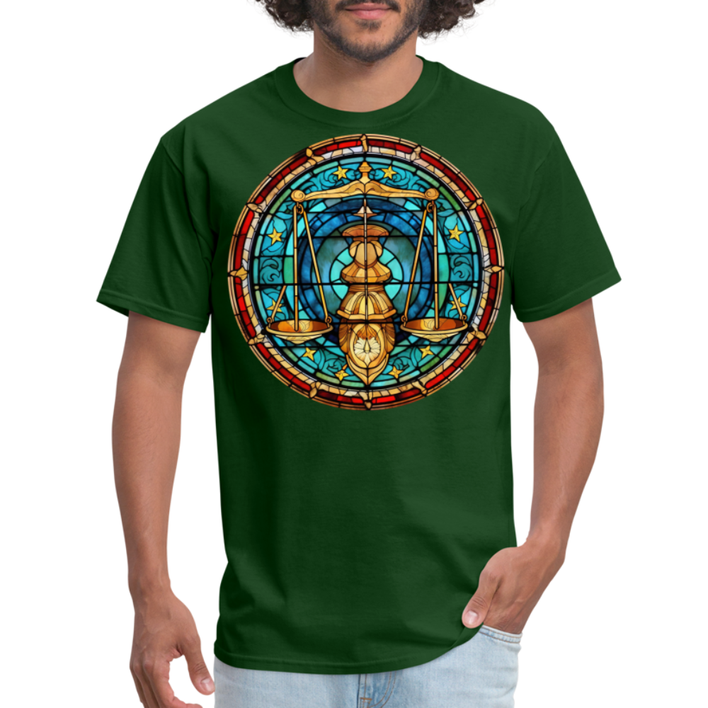 Men's Mosaic Libra Classic T-Shirt - forest green