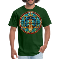 Thumbnail for Men's Mosaic Libra Classic T-Shirt - forest green