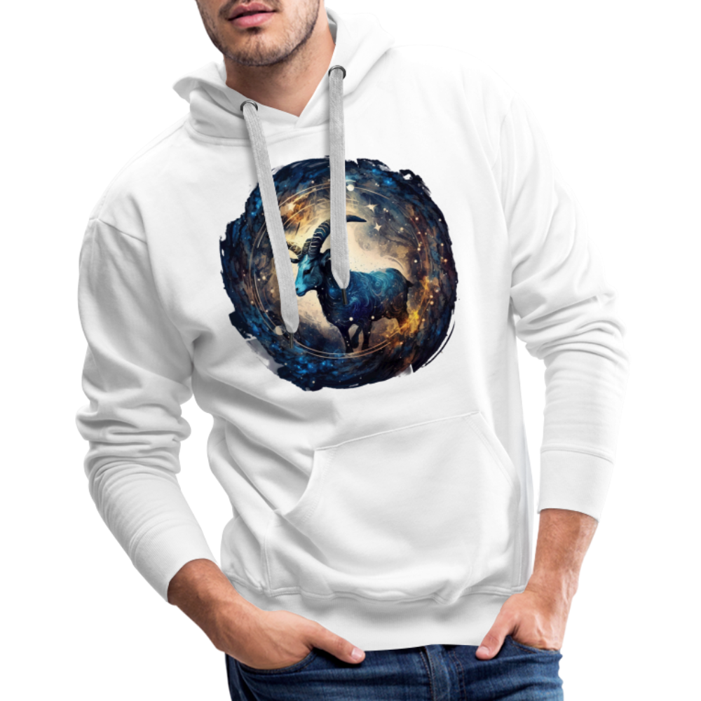 Men’s Mythical Capricorn Premium Hoodie - white