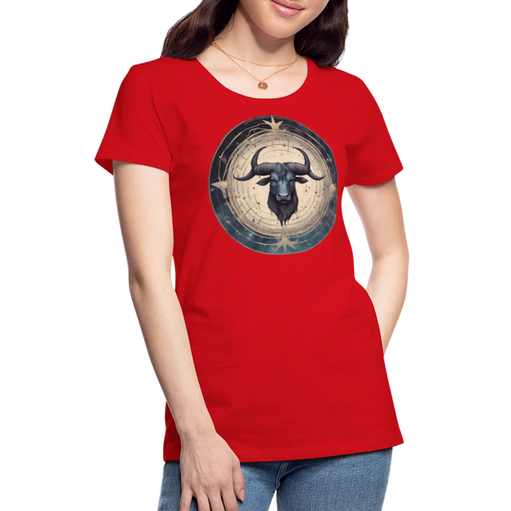 Women’s Mythical Taurus Premium T-Shirt - red