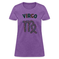 Thumbnail for Women's Power Words Virgo T-Shirt - purple heather